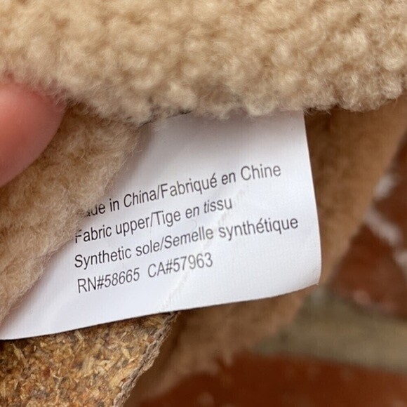 Treasure & Bond Davina Faux Shearling Slide Sandal Size 8 - Picture 6 of 7